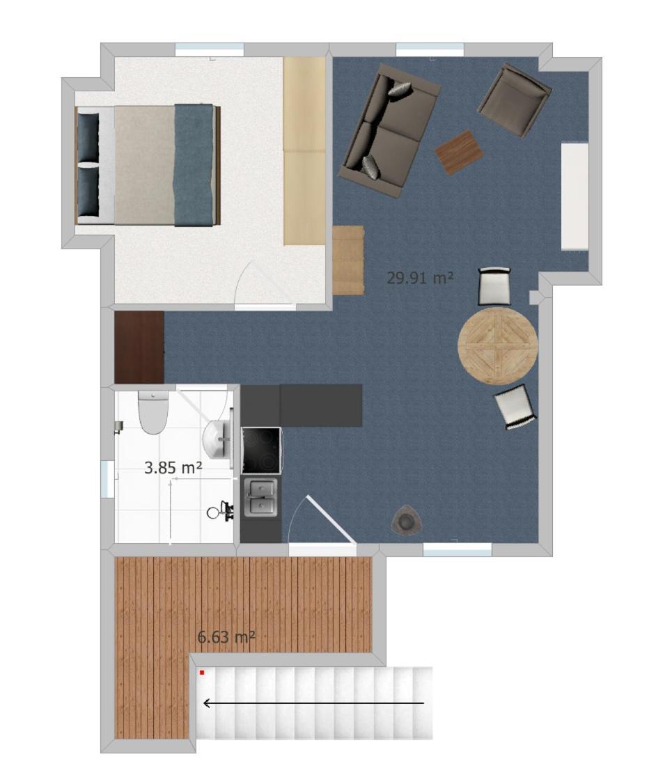 Ferienwohnung Ausblick Süderbrarup Exteriör bild